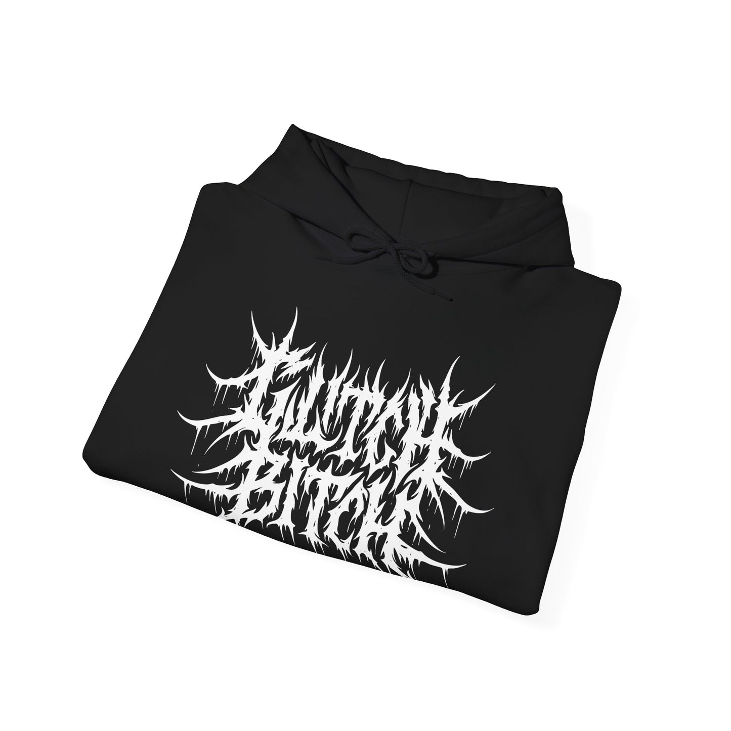 Glitch Bitch Metal Pullover Hoodie