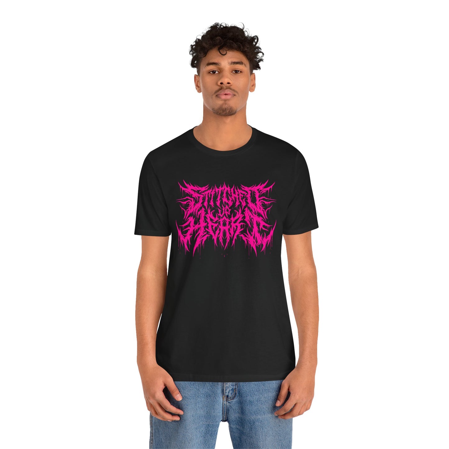 Pink Death Metal Tee