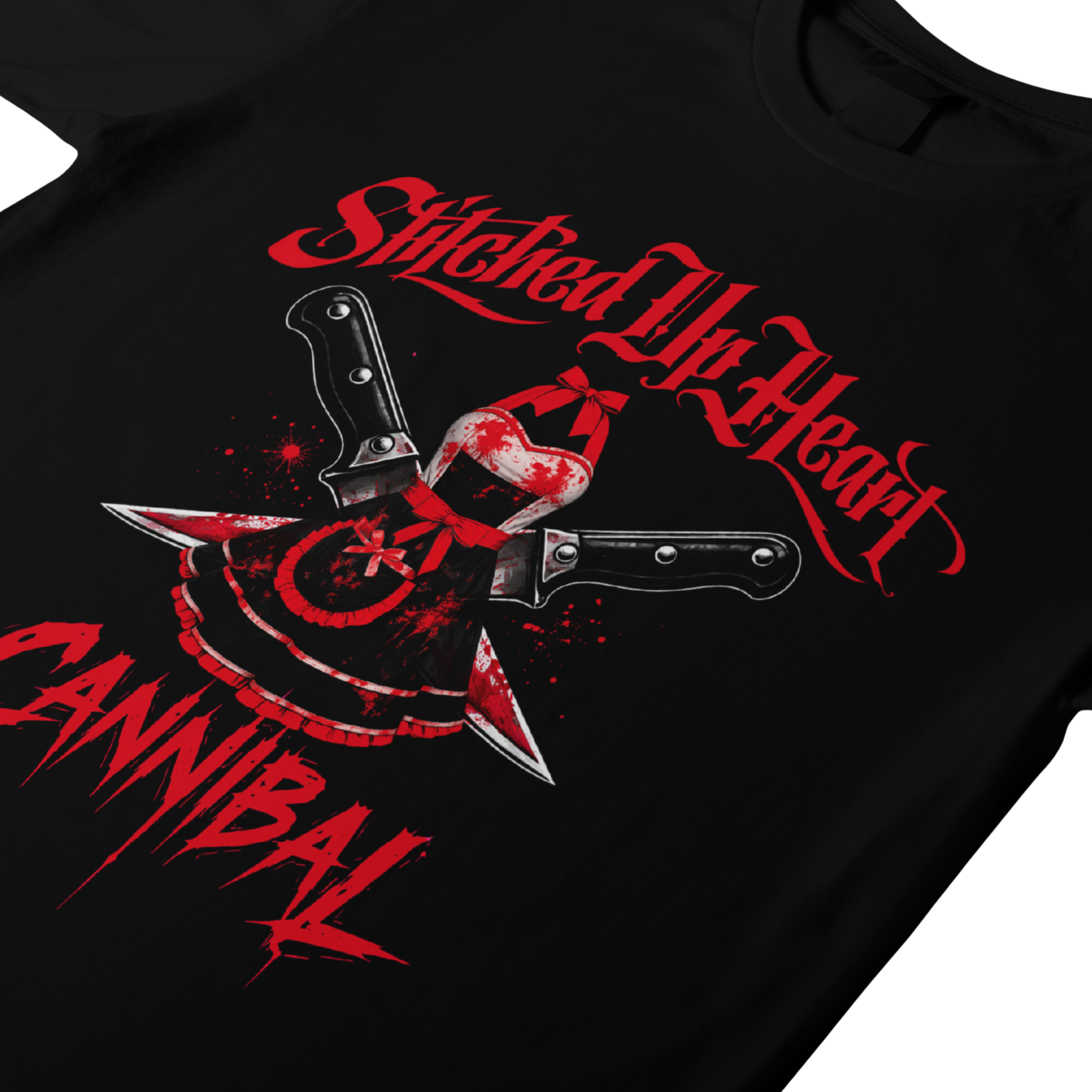 Limited Edition "CANNIBAL" Black Women's T-Shirt