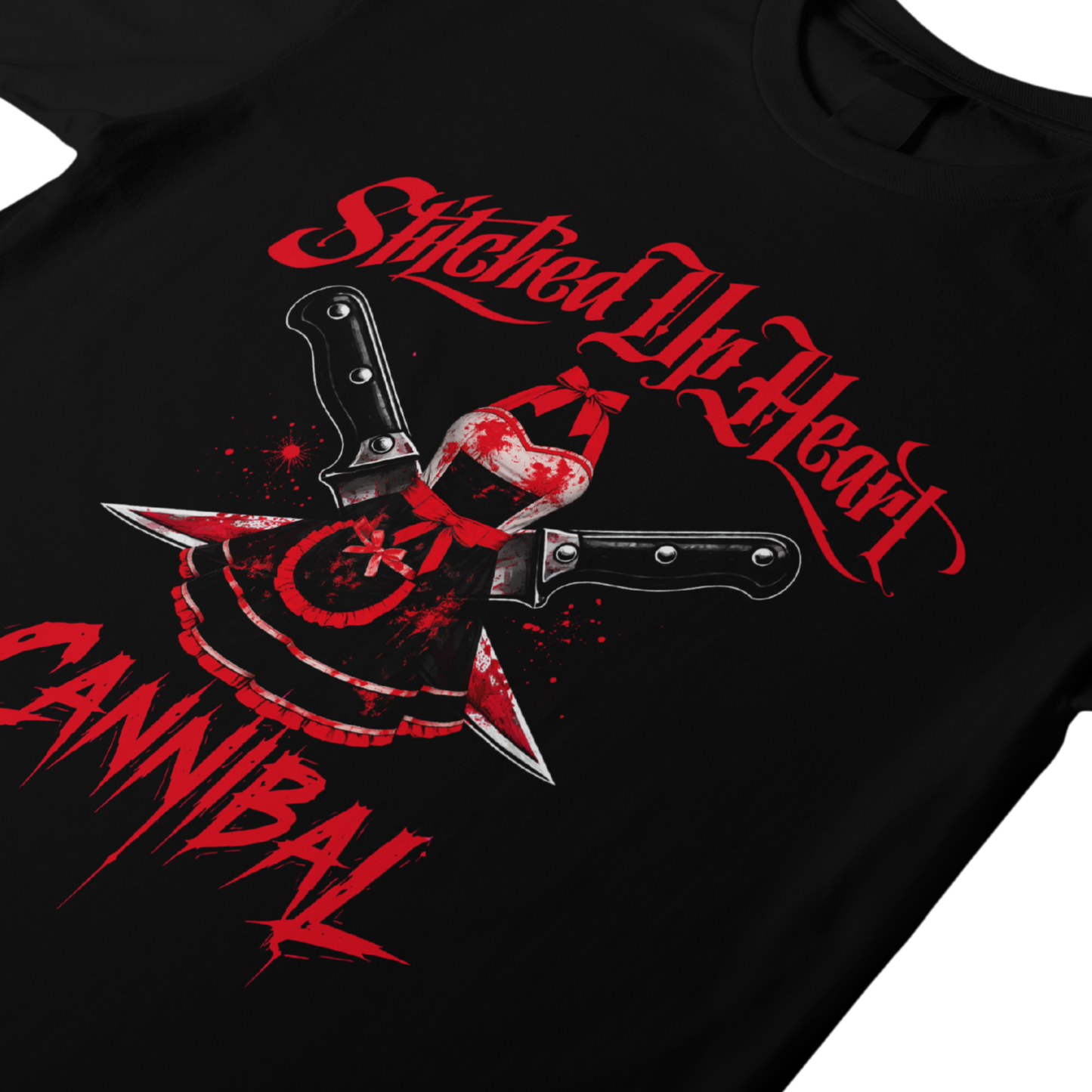 Limited Edition "CANNIBAL" Black Unisex T-Shirt