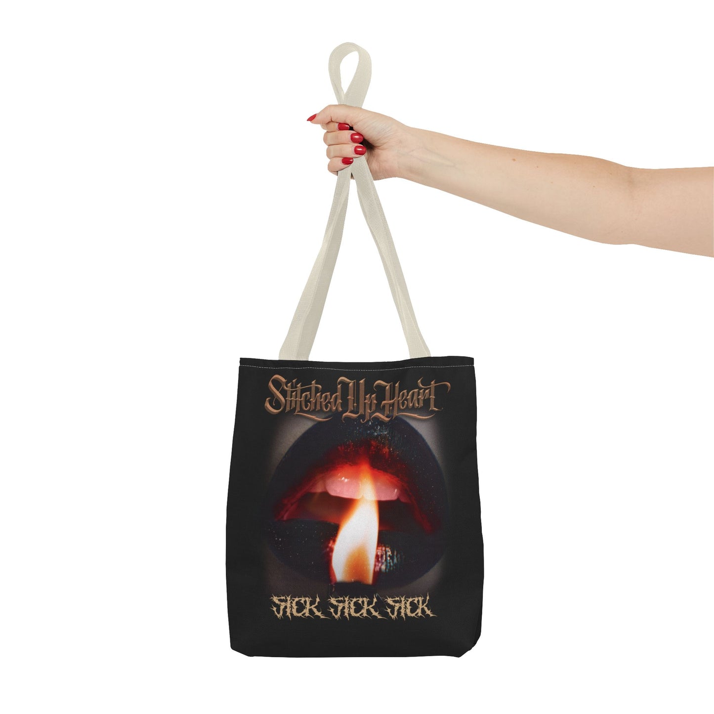 Sick Sick Sick Lips Tote Bag