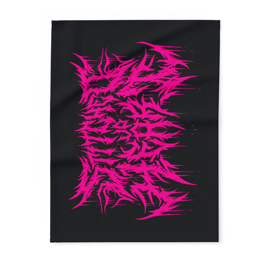 Death Metal Fleece Blanket