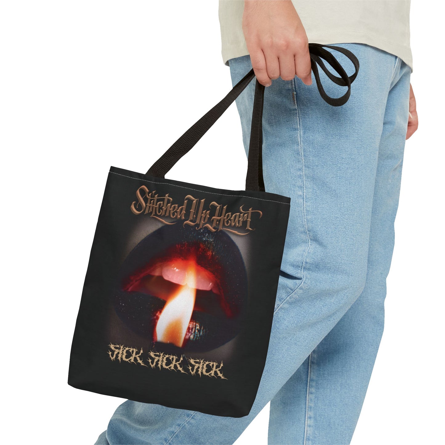 Sick Sick Sick Lips Tote Bag