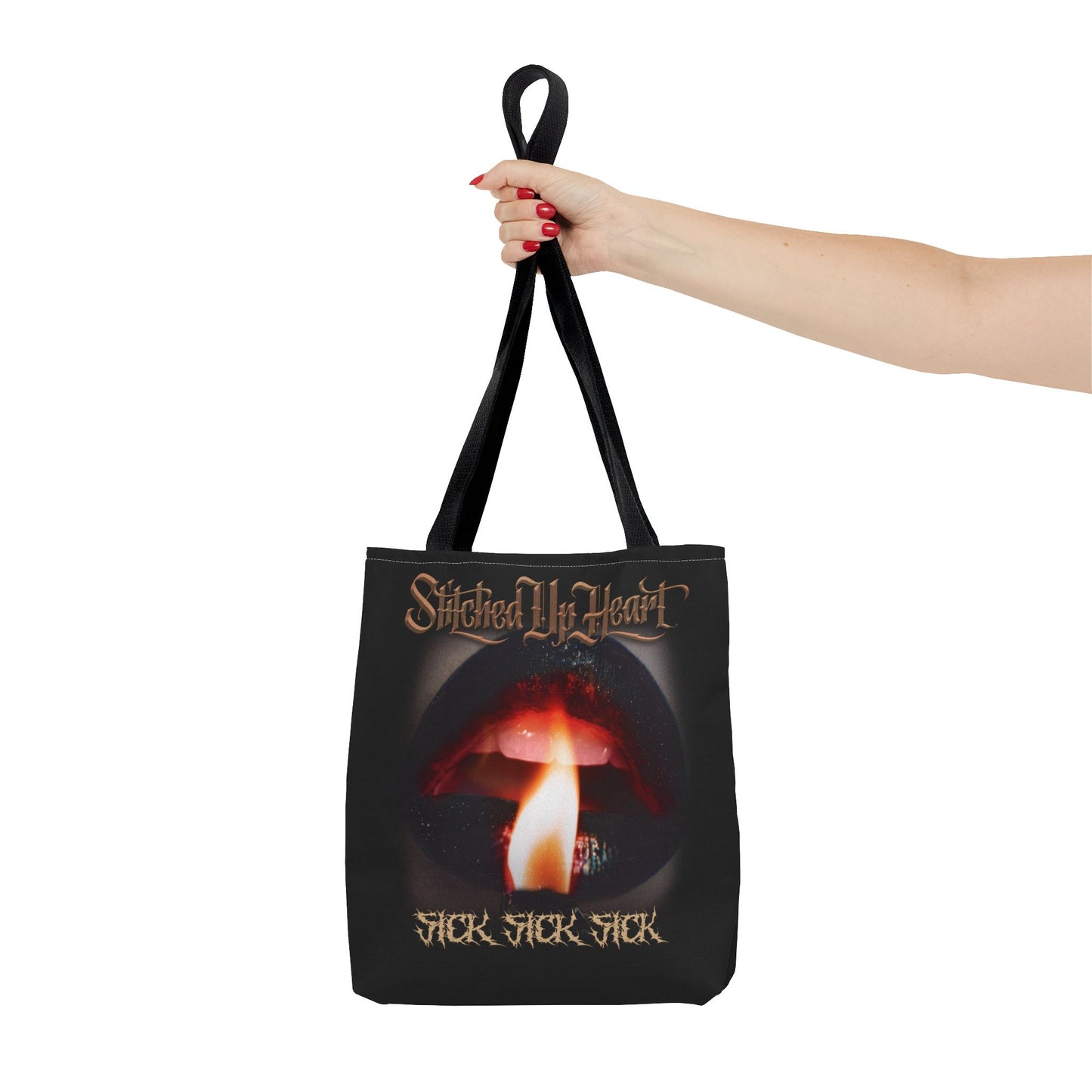 Sick Sick Sick Lips Tote Bag