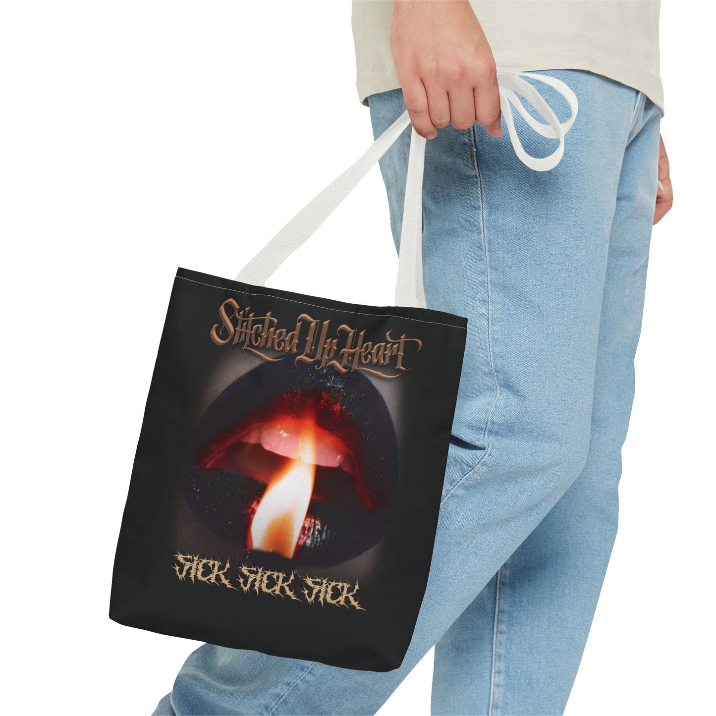 Sick Sick Sick Lips Tote Bag