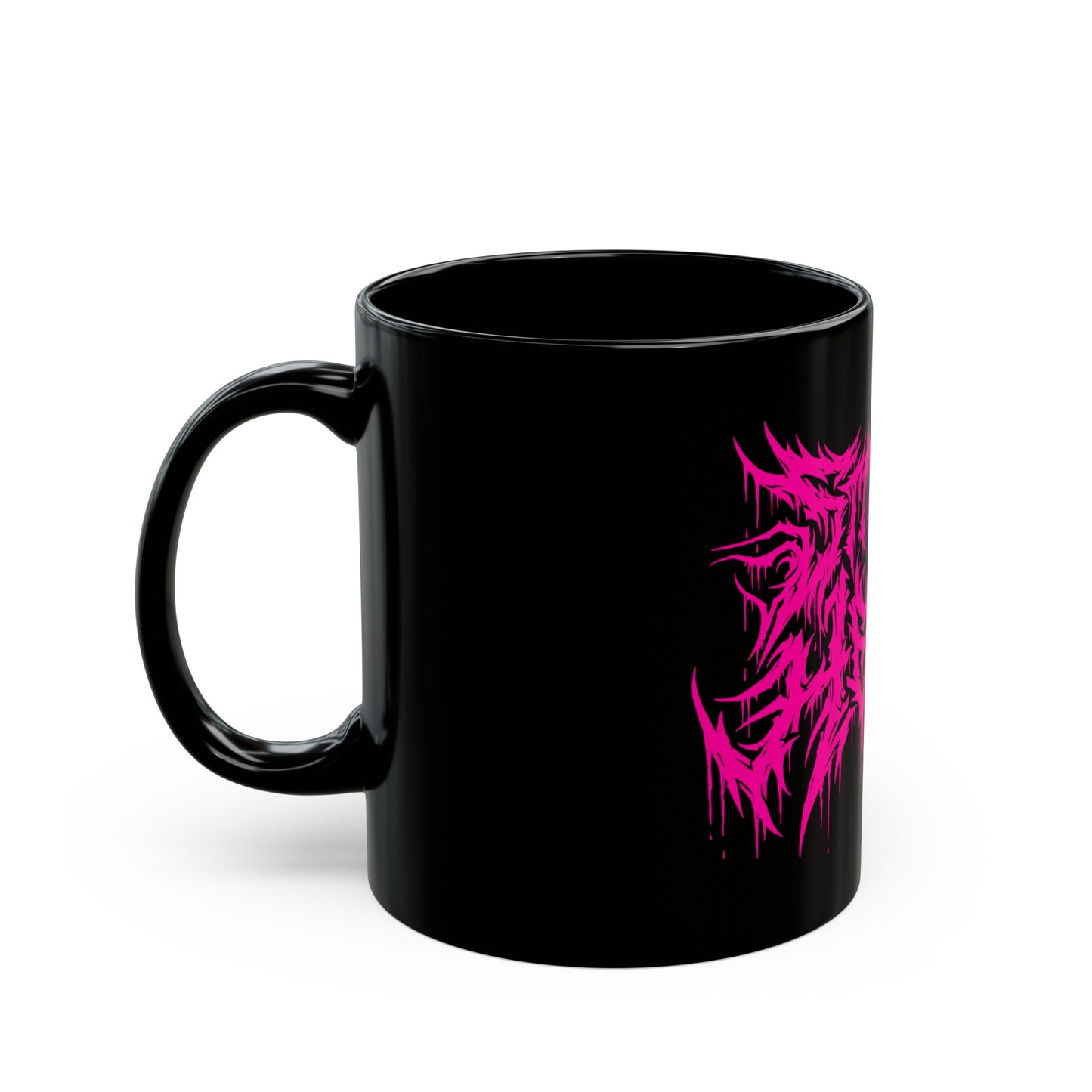 Black & Pink Mug (11oz, 15oz)