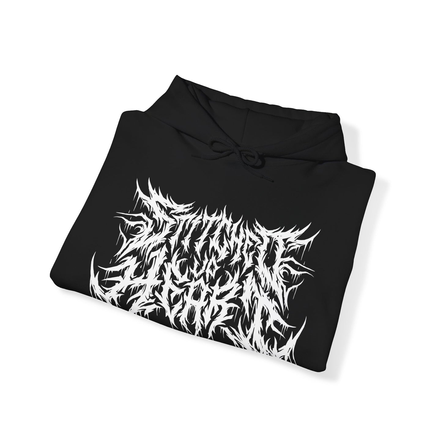 Death Metal Logo Pullover Hoodie