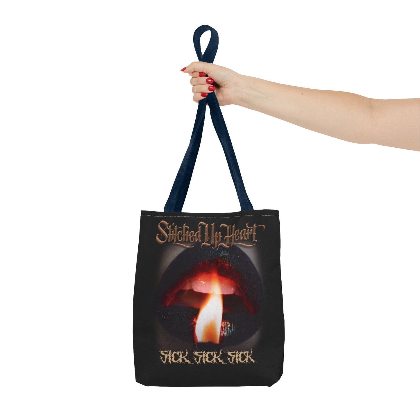 Sick Sick Sick Lips Tote Bag
