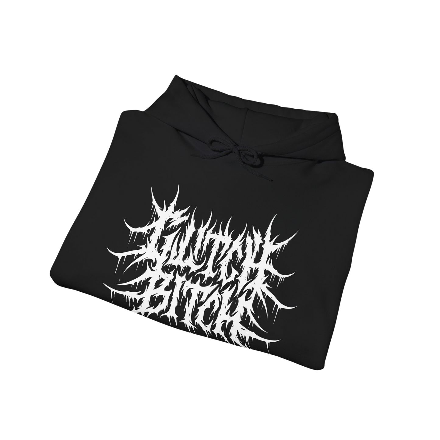 Glitch Bitch Metal Pullover Hoodie
