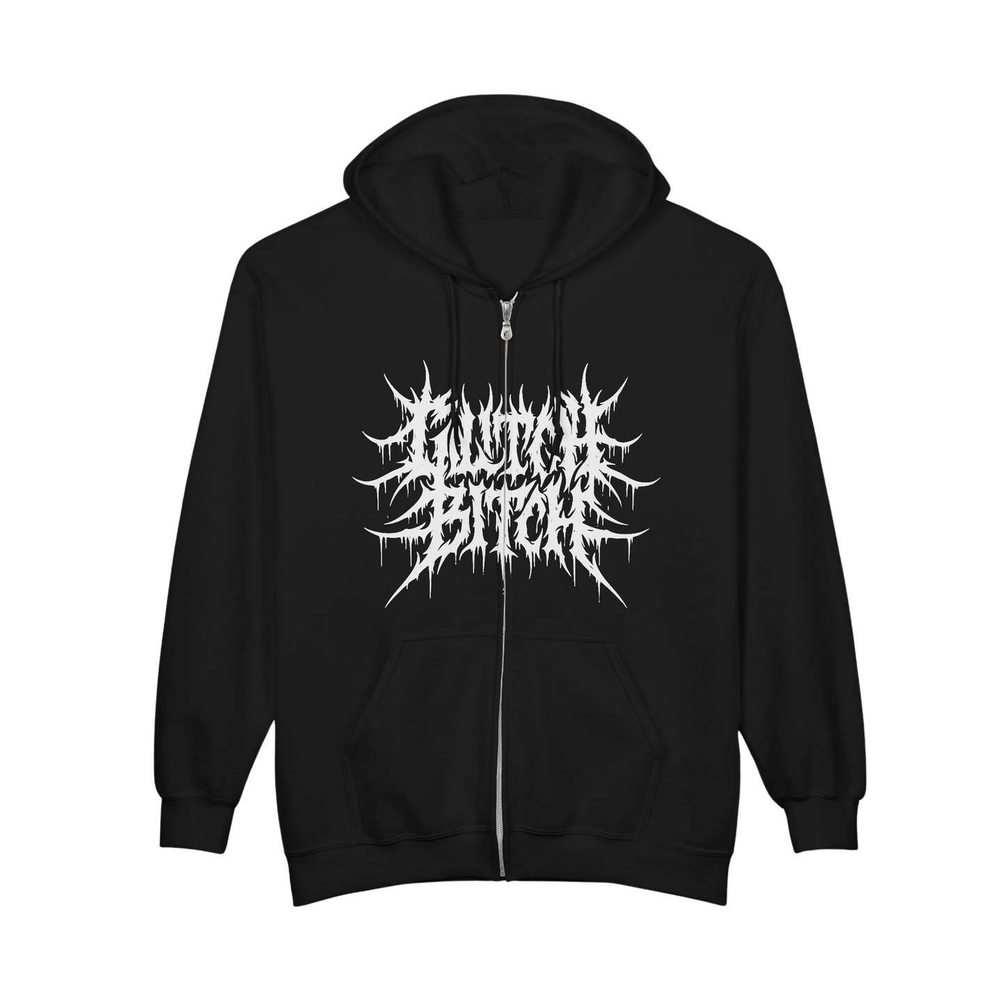 Glitch Bitch Zip Hoodie