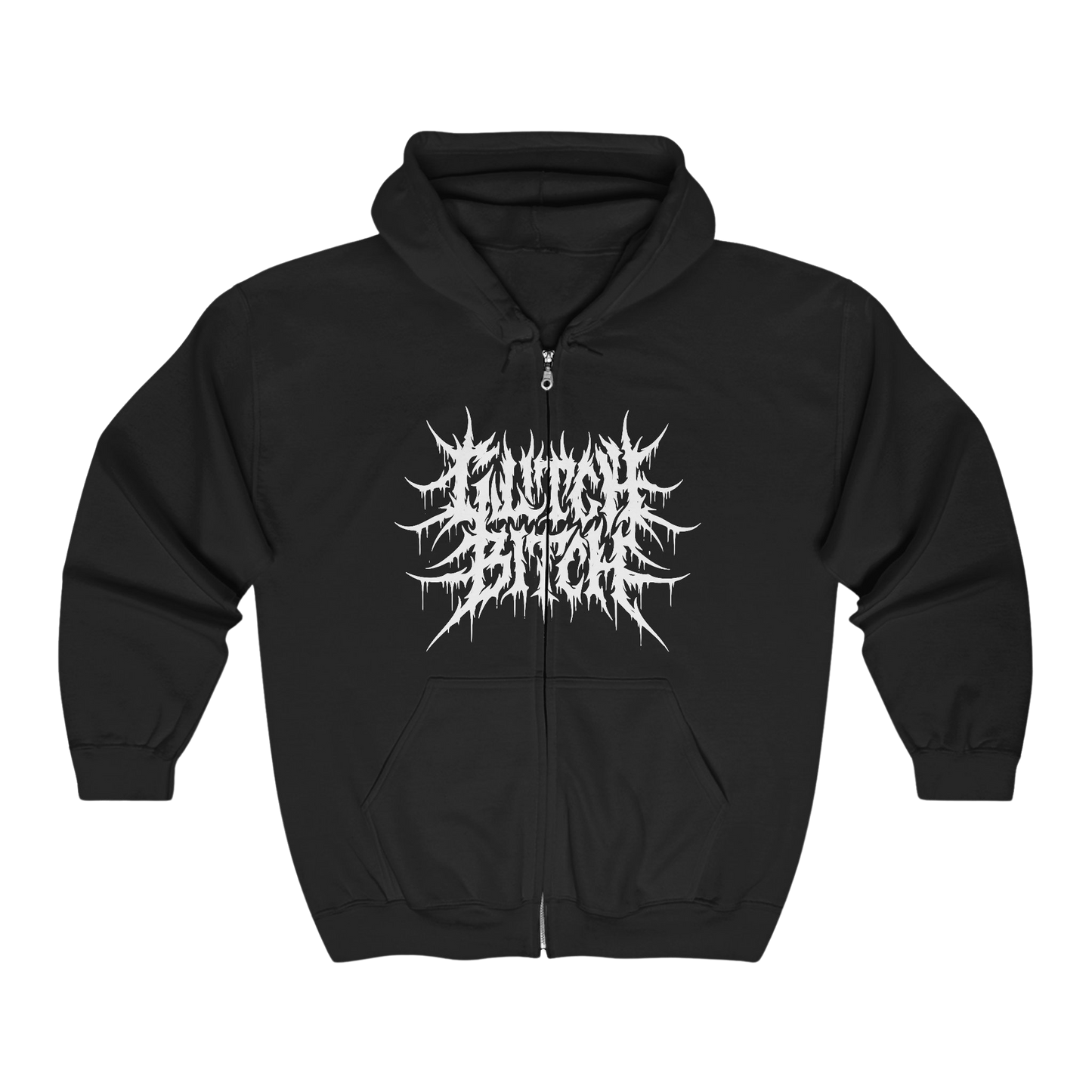 Glitch Bitch Zip Hoodie
