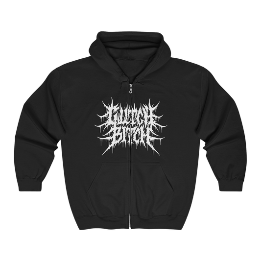 Glitch Bitch Zip Hoodie