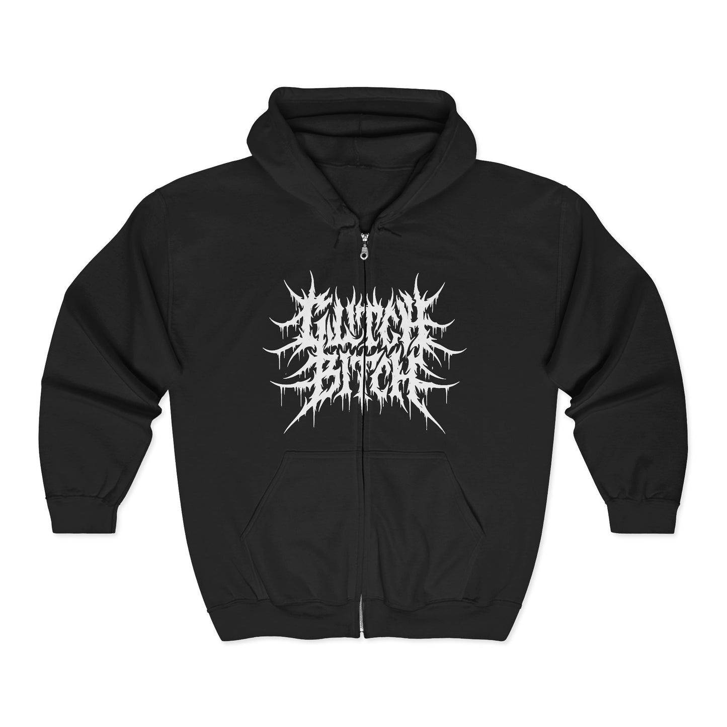 Glitch Bitch Zip Hoodie