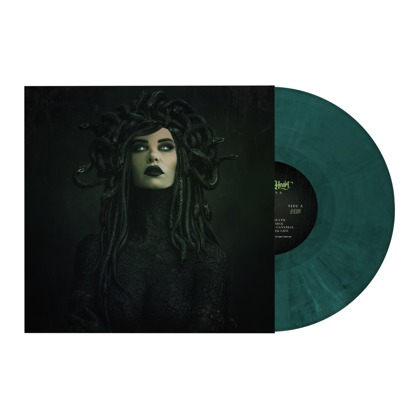 MEDUSA Serpent Green Colored Vinyl - SIGNED (Online Exclusive)
