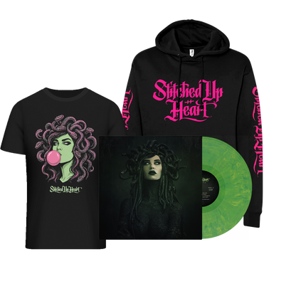 Stitched Up Heart – Hooded MEDUSA – Vinyl Bundle