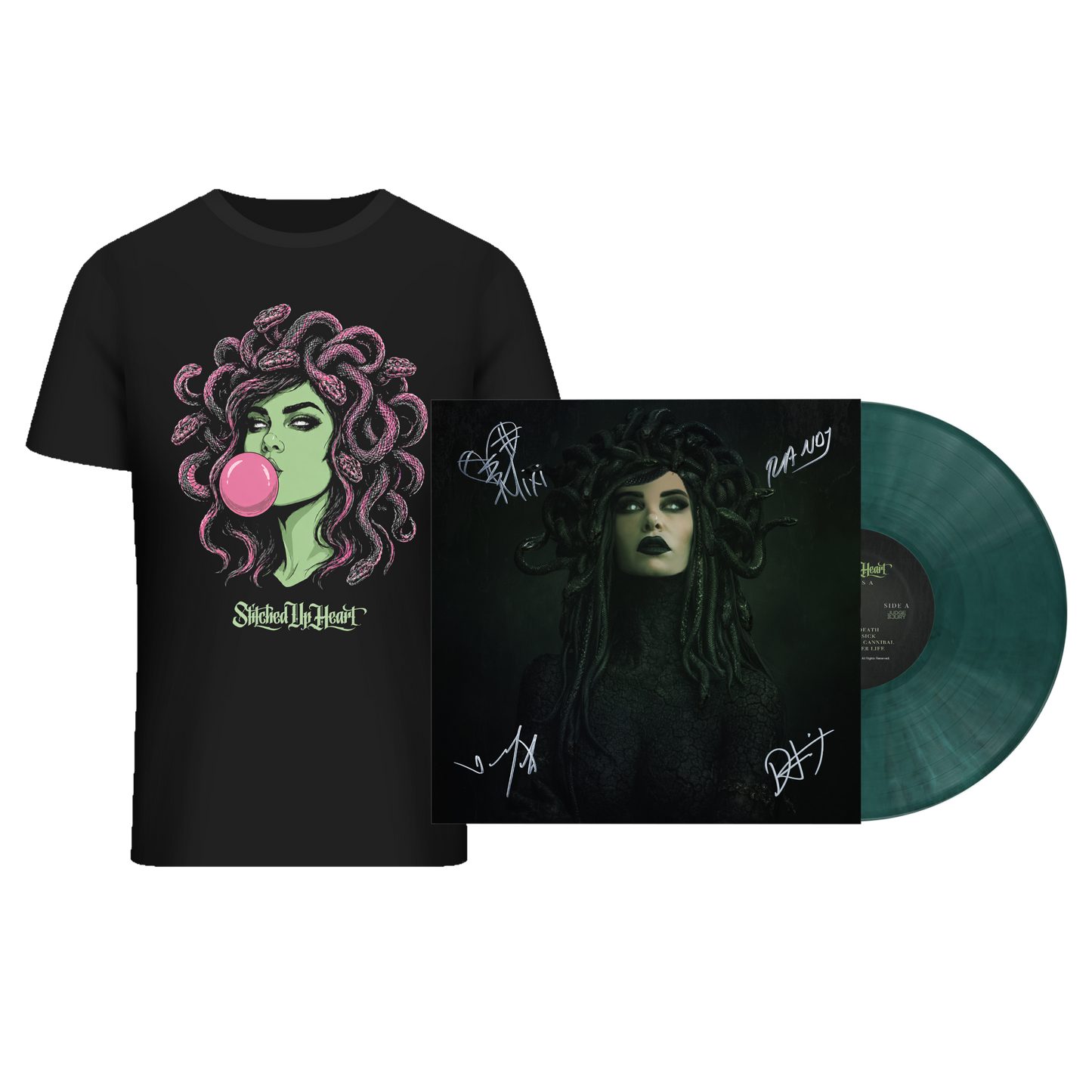 Stitched Up Heart - Signed Medusa Bundle