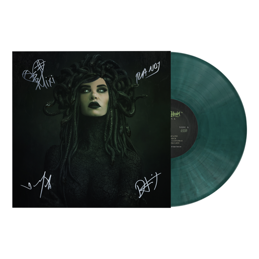 MEDUSA Serpent Green Colored Vinyl - SIGNED (Online Exclusive)