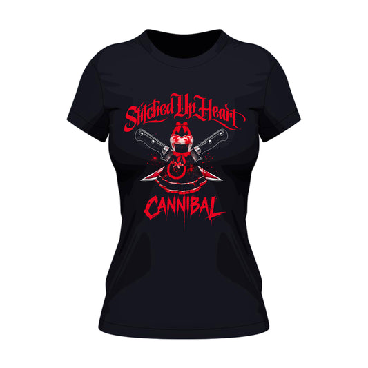 Limited Edition "CANNIBAL" Black Women's T-Shirt