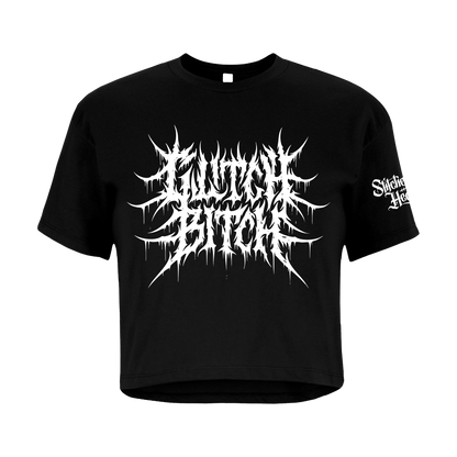 Glitch Bitch Crop Top