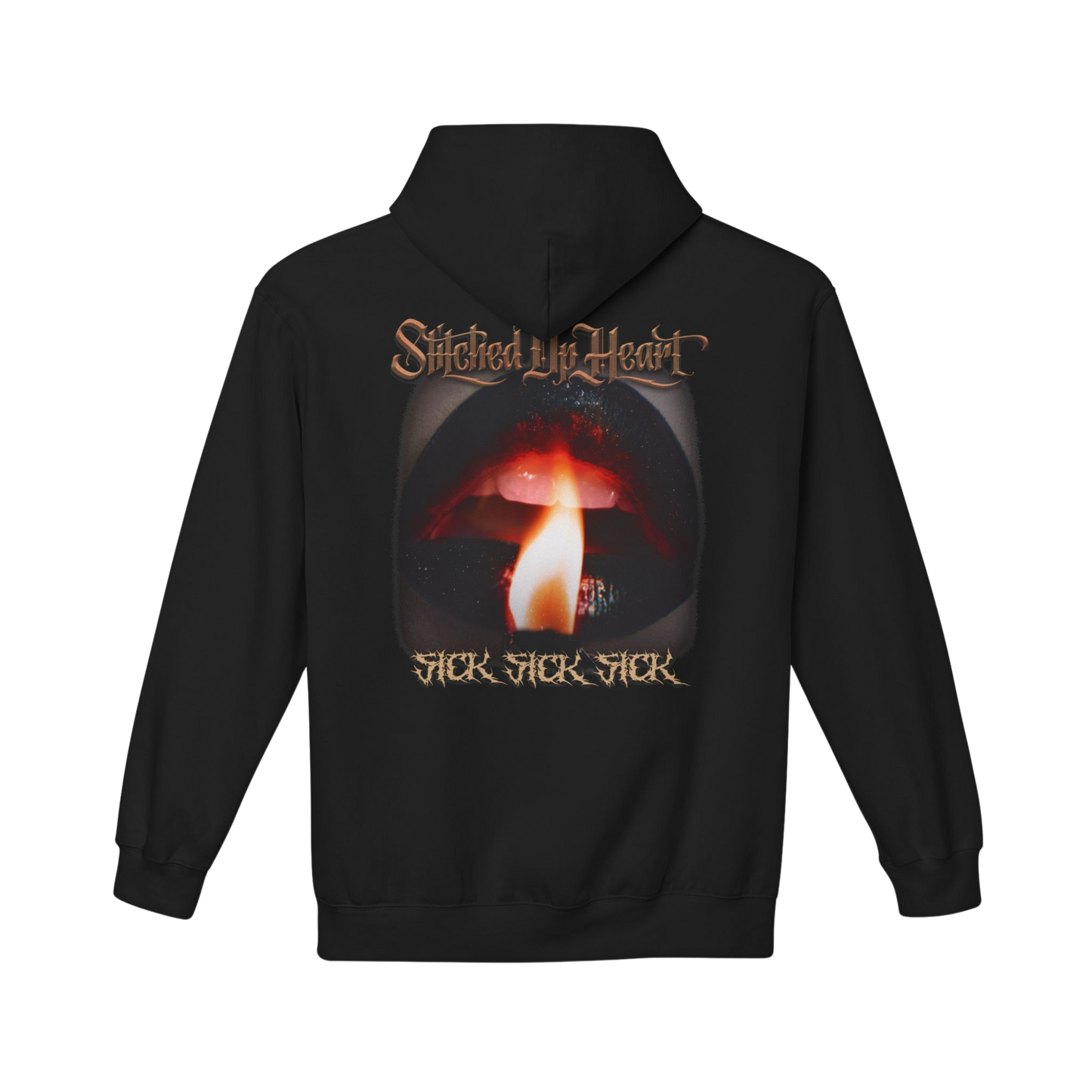 SICK SICK SICK Lips Pullover Hoodie