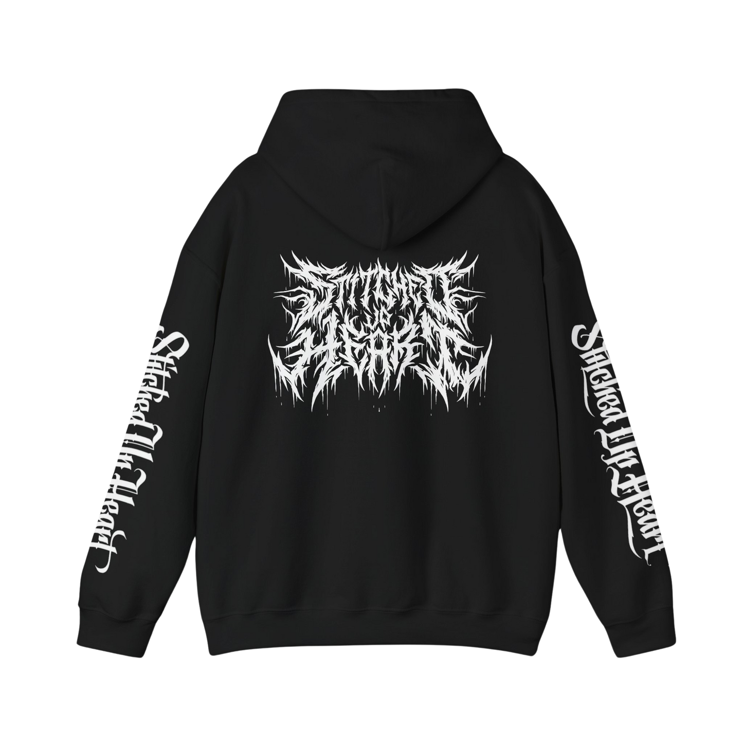 Glitch Bitch Metal Pullover Hoodie