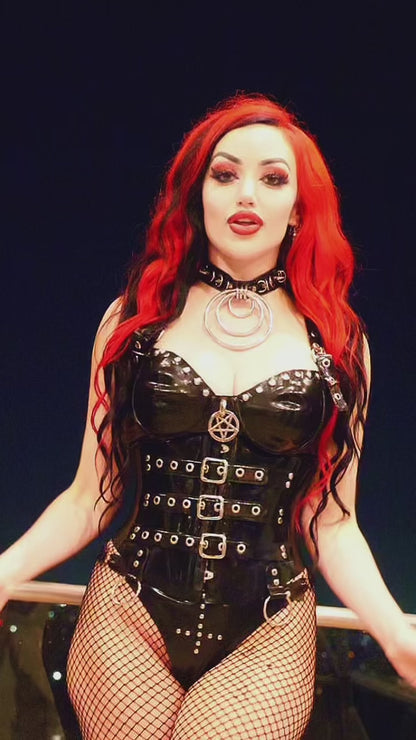 Limited Edition "GLITCH BITCH" Crop Top